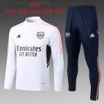 Niños Sudadera De Training Arsenal 2023 Blanco Azul Niños Sudadera De Training Arsenal 2023 Blanco Azul