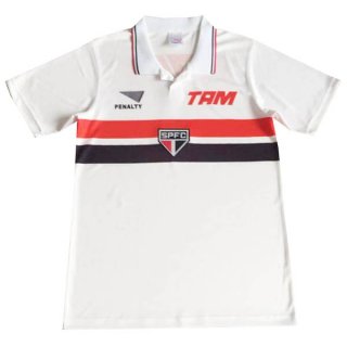 1ª Equipación Replica Camiseta São Paulo PENALTY Retro 1994 Blanco