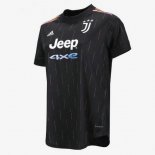 2ª Equipación Camiseta Juventus Mujer 2021-2022 Negro