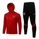 Chandal Con Capucha Atletico Madrid 2022 Rojo