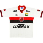 2ª Equipación Replica Camiseta Flamengo Retro 1995 1996 Blanco 2ª Equipación Replica Camiseta Flamengo Retro 1995 1996 Blanco