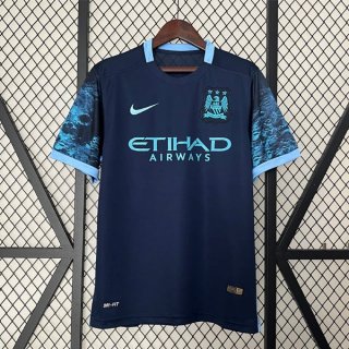 Tailandia Camiseta Manchester City 2ª Equipación Retro 2015 2016