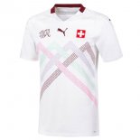 2ª Equipación Replica Camiseta Suiza 2020 Blanco