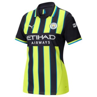 Camiseta Manchester City 2ª Equipación Mujer 2024-2025