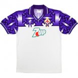 2ª Equipación Replica Camiseta Fiorentina Retro 1992 1993 Blanco