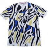 Replica Camiseta Juventus Especial 2021-2022 Amarillo Azul