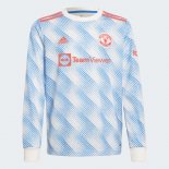 2ª Equipación Replica Camiseta Manchester United ML 2021-2022