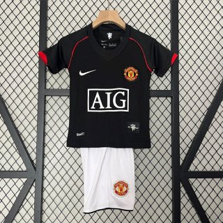 Camiseta Manchester United 2ª Equipación Retro Niño 2007 2008