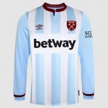 2ª Equipación Replica Camiseta West Ham United ML 2021-2022