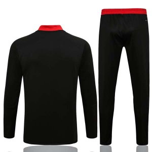 Sudadera De Training Manchester United 2022 Negro Rojo