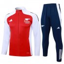 Chandal Arsenal 2024-2025 Rojo Blanco 4