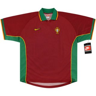 1ª Equipación Replica Camiseta Portugal Retro 1998 Rojo