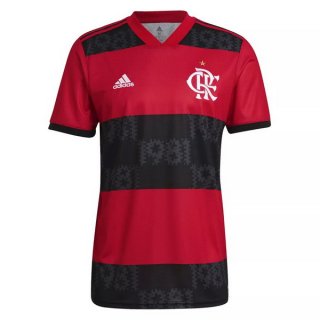 1ª Equipación Replica Camiseta Flamengo 2021-2022 Rojo