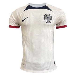 Replica Camiseta Portugal 2ª 2022-2023 Blanco