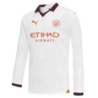 Tailandia Camiseta Manchester City 3ª Equipación ML 2023-2024