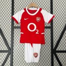 Camiseta Arsenal 1ª Equipación Retro Niño 2002 2004