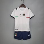 2ª Equipación Camiseta Italia Niño 2021