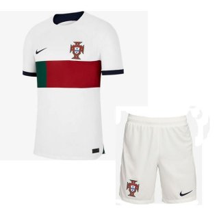 Camiseta Portugal 2ª Equipación Niño 2022-2023