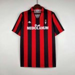 Tailandia Camiseta AC Milan 1ª Equipación Retro 1989-1990 Tailandia Camiseta AC Milan 1ª Equipación Retro 1989-1990