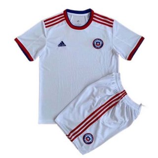 2ª Equipación Camiseta Chile Niño 2022 Blanco