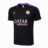 Camiseta Entrenamiento PSG 2024-2025 Negro Purpura