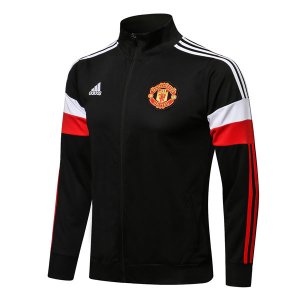 Chandal Manchester United 2022 Negro Blanco Rojo