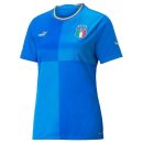 Camiseta Italia 1ª Equipación Mujer 2022 Azul