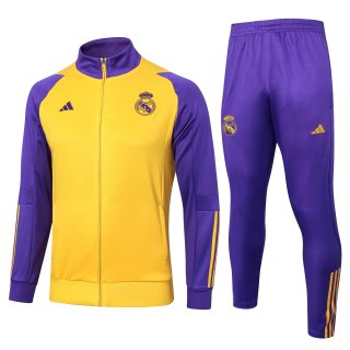 Chandal Real Madrid 2024-2025 Amarillo Purpura