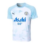 Camiseta Entrenamiento Manchester City 2024-2025 Azul Blanco Camiseta Entrenamiento Manchester City 2024-2025 Azul Blanco