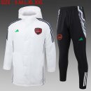 Abrigo Arsenal Conjunto Completo 2024-2025 Blanco