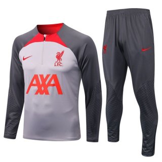 Sudadera De Training Liverpool 2022-2023 Gris