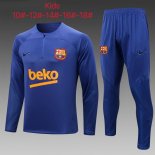 Niños Sudadera De Training Barcelona 2023 Azul