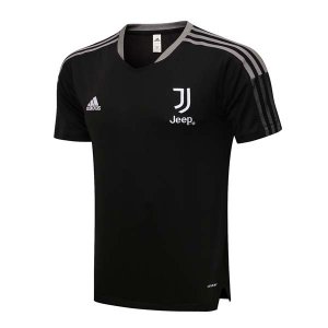 Camiseta Entrenamiento Juventus Conjunto Completo 2022 Negro Blanco