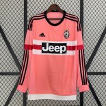 Tailandia Camiseta Juventus 2ª Equipación ML Retro 2015 2016