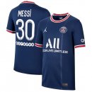 1ª Equipación Camiseta Paris Saint Germain NO.30 Messi 2021-2022