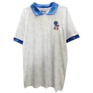 2ª Equipación Replica Camiseta Italy Diadora Retro 1994 Blanco