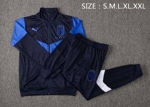 Chandal Italia Azul Negro 2022