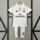 Camiseta Real Madrid 1ª Equipación Retro Niño 2016 2017