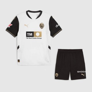 Camiseta Valencia 1ª Equipación Niño 2024-2025