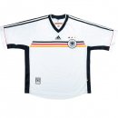 1ª Equipación Replica Camiseta Alemania Retro 1998 Blanco