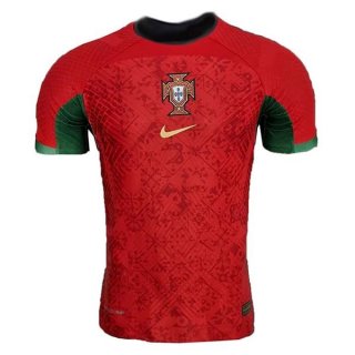 Replica Camiseta Portugal 1ª 2022-2023 Rojo