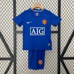 Camiseta Manchester United 3ª Equipación Retro Niño 2008 2009 Camiseta Manchester United 3ª Equipación Retro Niño 2008 2009