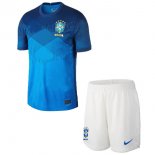 2ª Equipación Camiseta Brasil Niño 2020 Azul