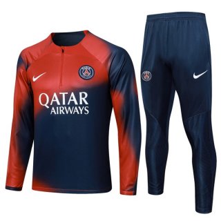 Sudadera De Training PSG 2024 Rojo Azul