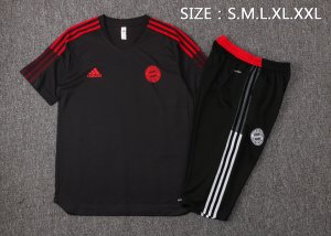 Camiseta Entrenamiento Bayern Munich Conjunto Completo 2022 Negro Rojo