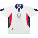 1ª Equipación Replica Camiseta Inglaterra Retro 1998 Blanco