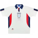 1ª Equipación Replica Camiseta Inglaterra Retro 1998 Blanco