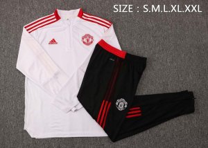 Sudadera De Training Manchester United 2022 Blanco Negro