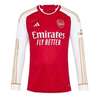 Tailandia Camiseta Arsenal 1ª Equipación ML 2023-2024