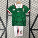 Camiseta México 1ª Equipación Retro Niño 1998